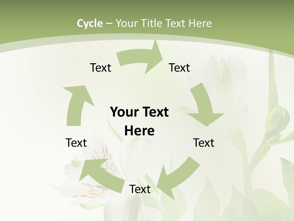 Lily White Spa PowerPoint Template