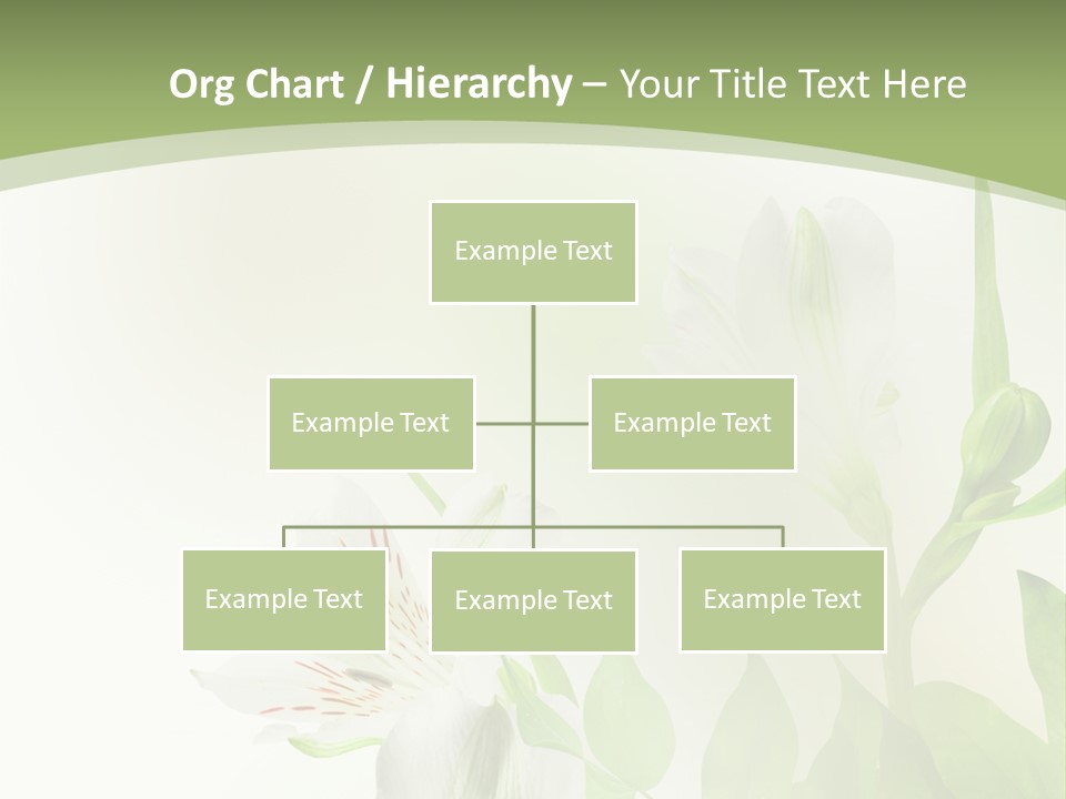 Lily White Spa PowerPoint Template