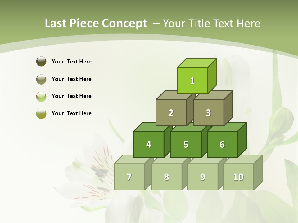 Lily White Spa PowerPoint Template