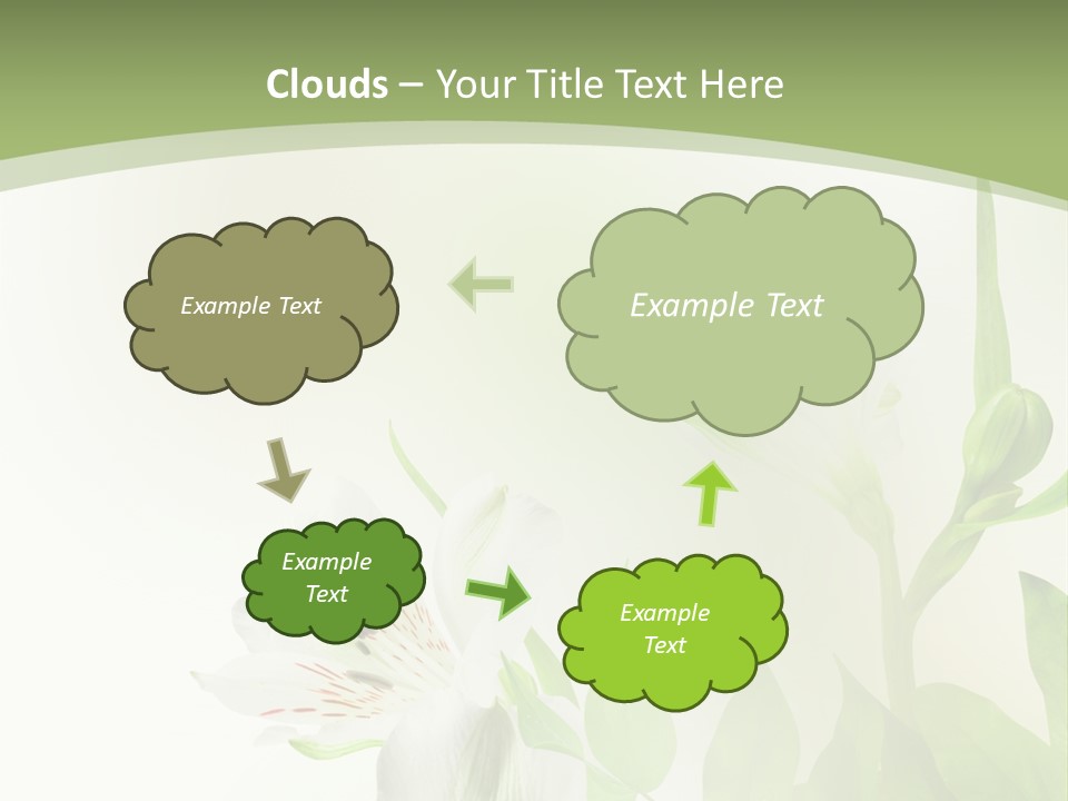 Lily White Spa PowerPoint Template