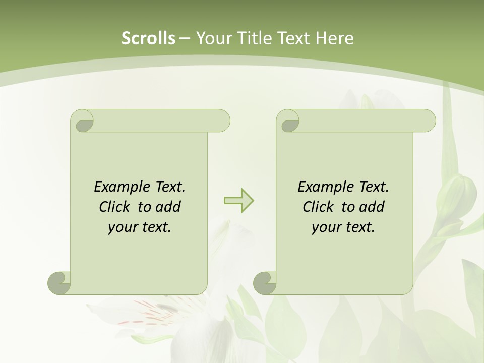 Lily White Spa PowerPoint Template