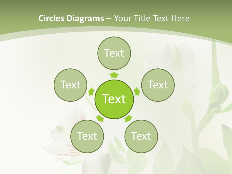 Lily White Spa PowerPoint Template