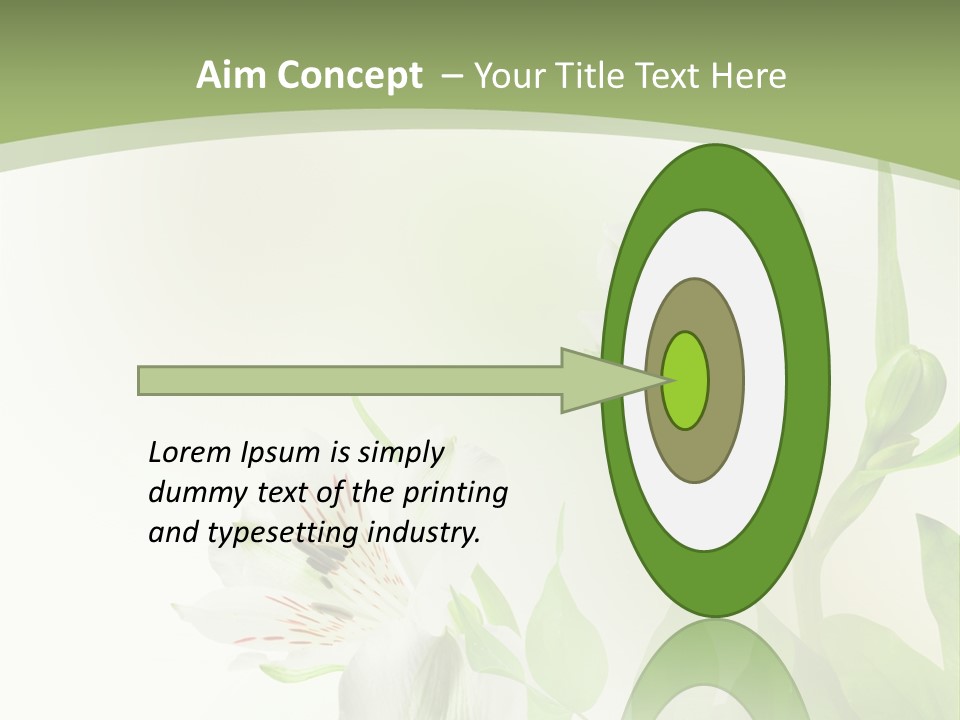 Lily White Spa PowerPoint Template