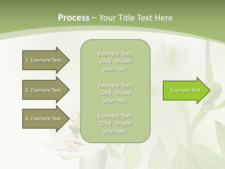Lily White Spa PowerPoint Template