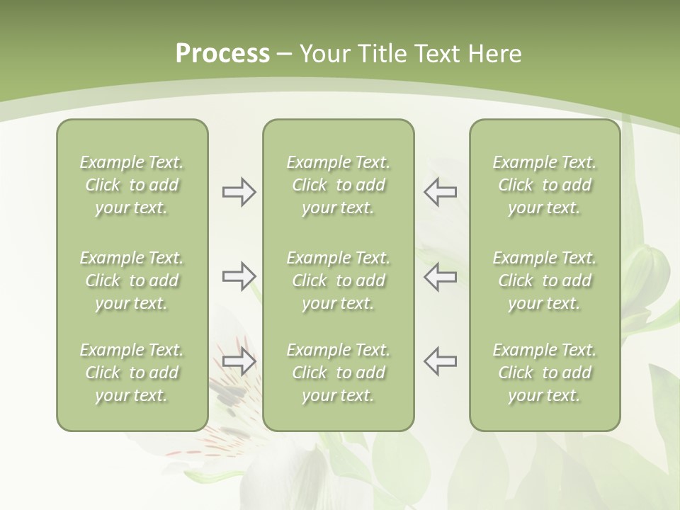 Lily White Spa PowerPoint Template