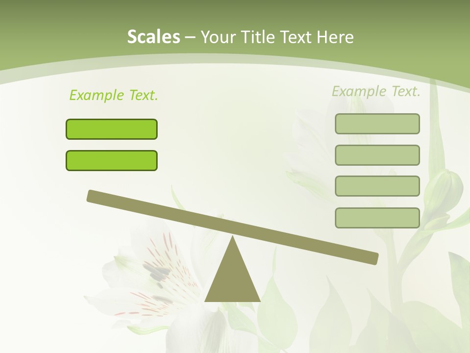 Lily White Spa PowerPoint Template