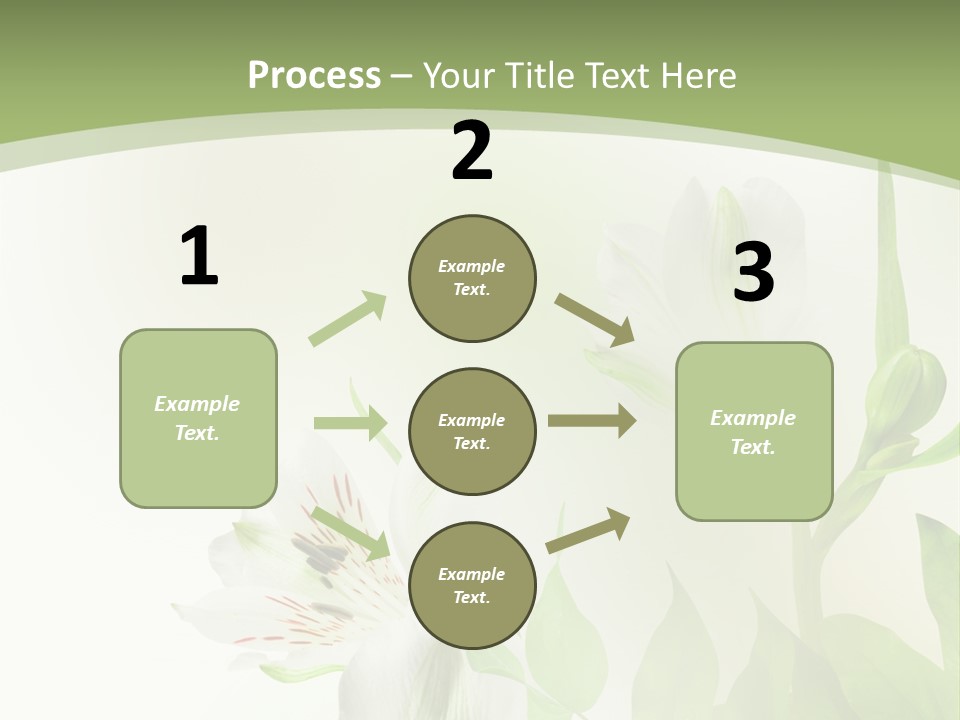 Lily White Spa PowerPoint Template