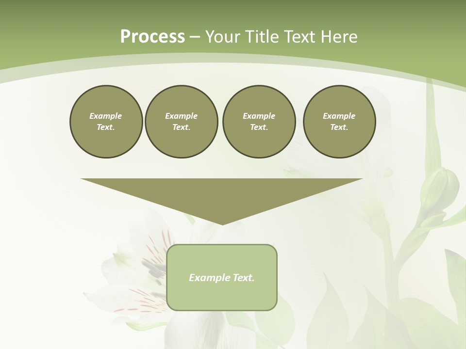 Lily White Spa PowerPoint Template