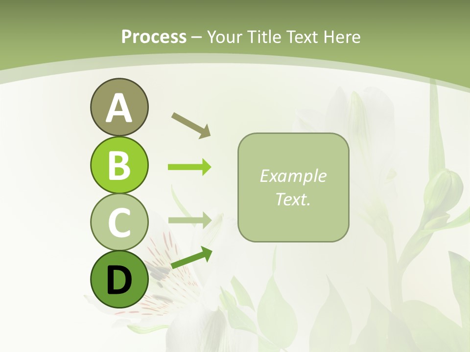 Lily White Spa PowerPoint Template