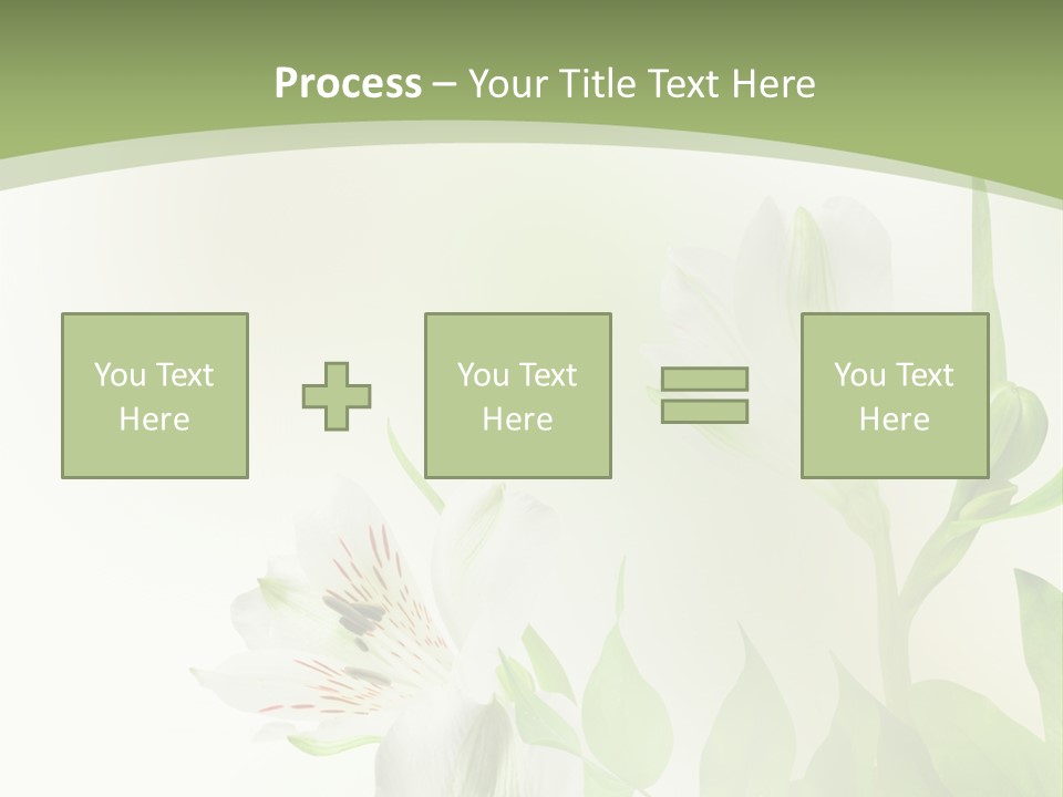 Lily White Spa PowerPoint Template