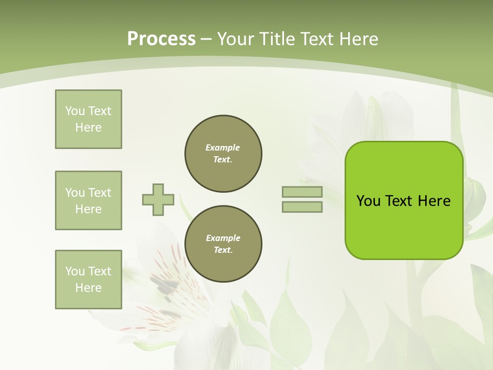 Lily White Spa PowerPoint Template