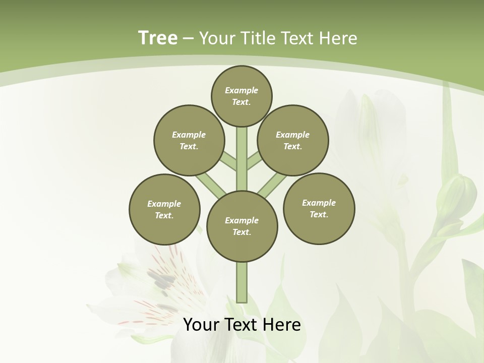 Lily White Spa PowerPoint Template
