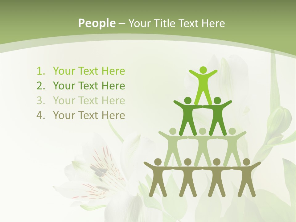 Lily White Spa PowerPoint Template