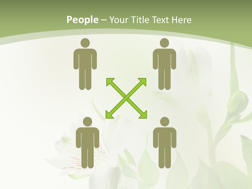 Lily White Spa PowerPoint Template