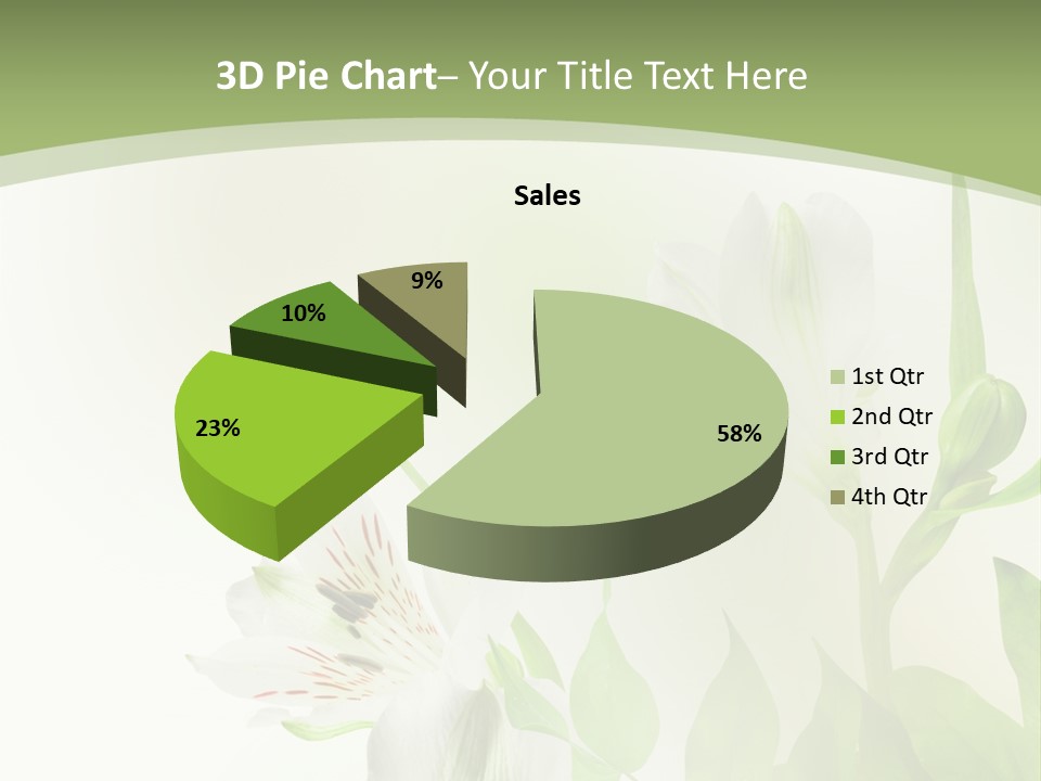 Lily White Spa PowerPoint Template