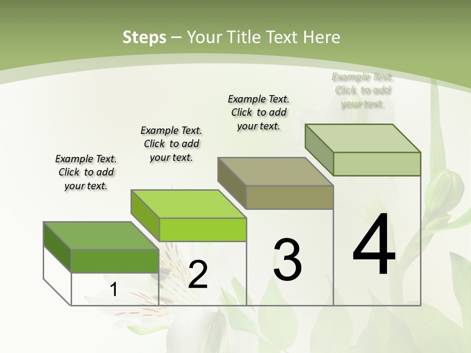 Lily White Spa PowerPoint Template