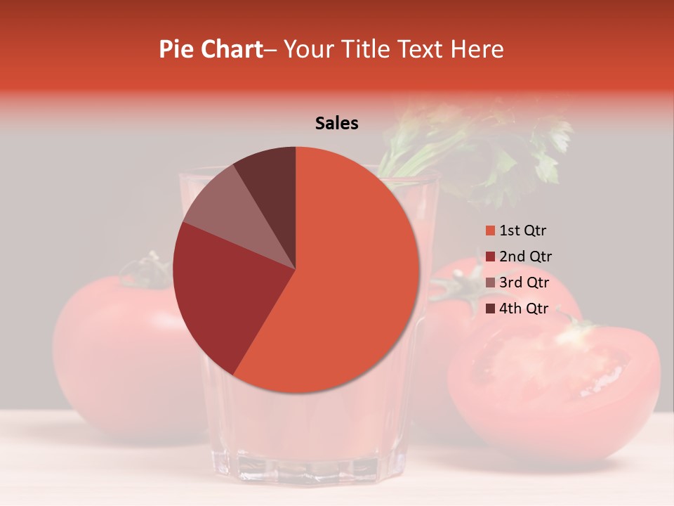 Vegetarian Crushed Black Background PowerPoint Template