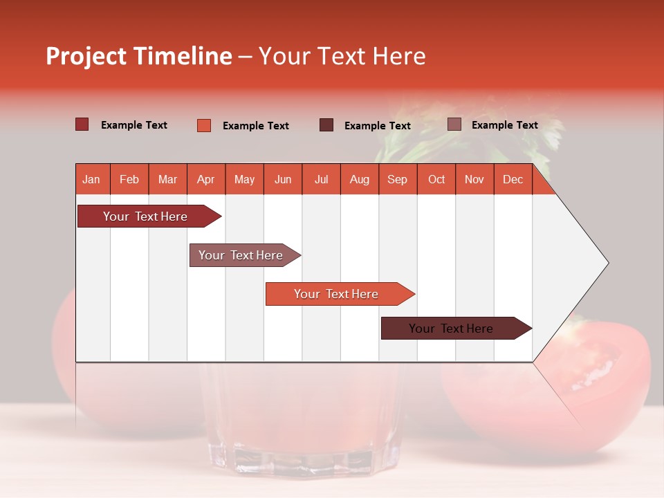 Vegetarian Crushed Black Background PowerPoint Template