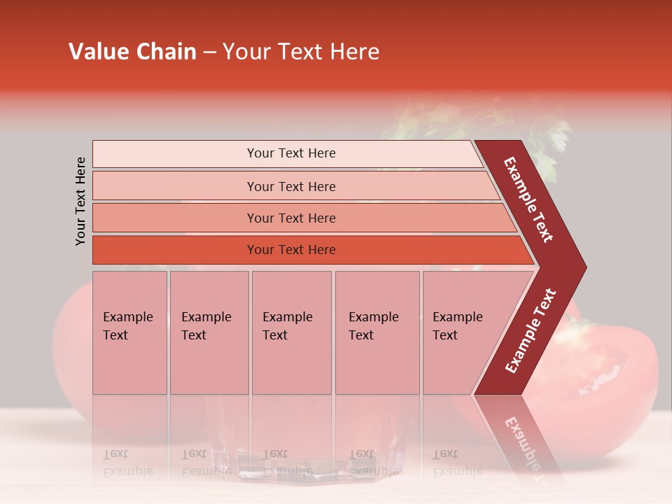 Vegetarian Crushed Black Background PowerPoint Template