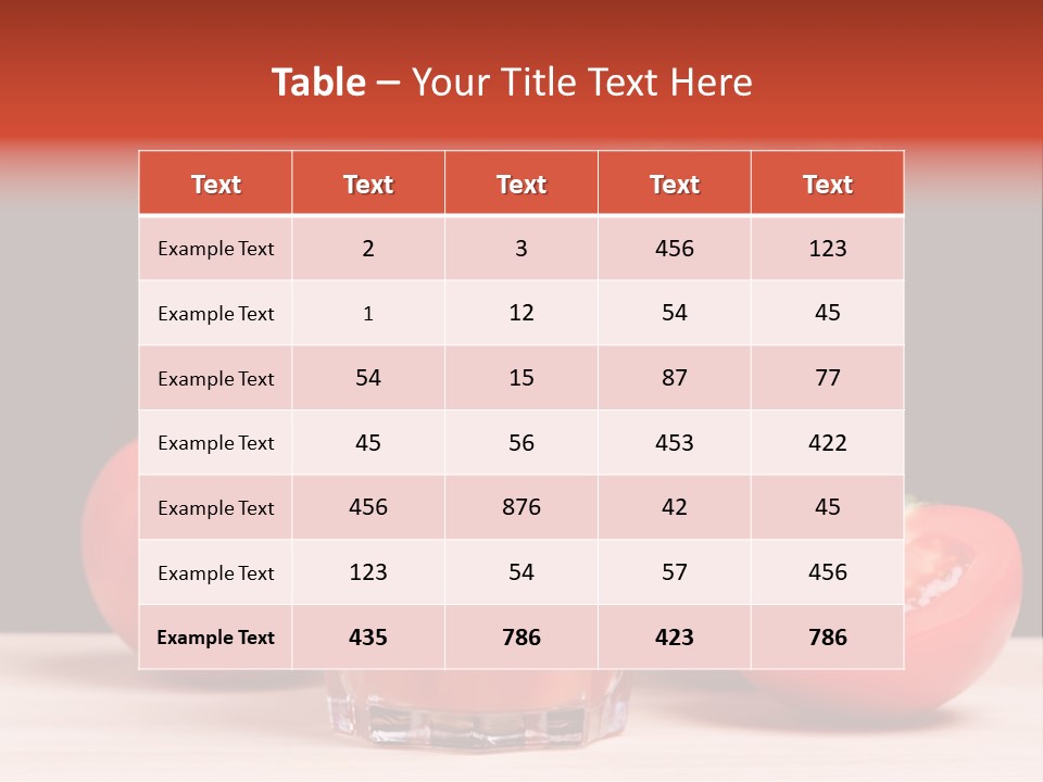 Vegetarian Crushed Black Background PowerPoint Template