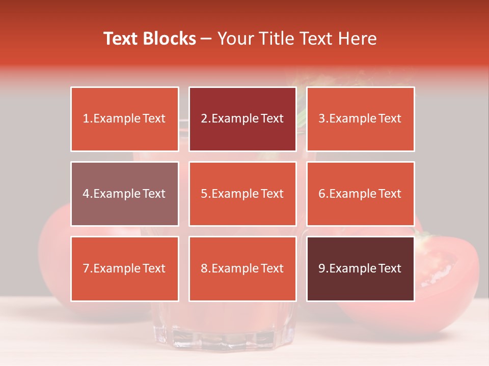 Vegetarian Crushed Black Background PowerPoint Template