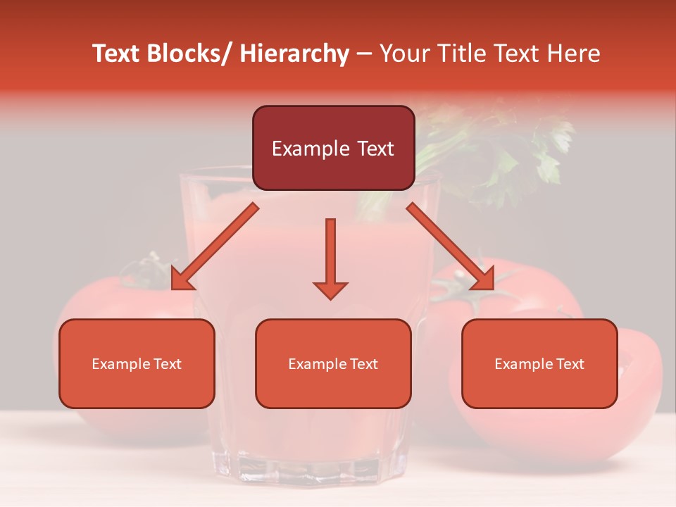 Vegetarian Crushed Black Background PowerPoint Template