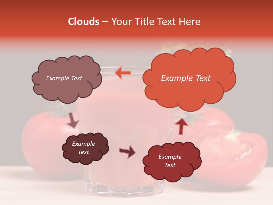 Vegetarian Crushed Black Background PowerPoint Template