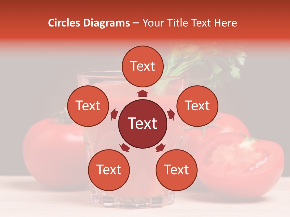 Vegetarian Crushed Black Background PowerPoint Template