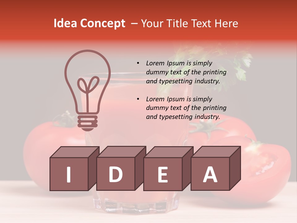 Vegetarian Crushed Black Background PowerPoint Template