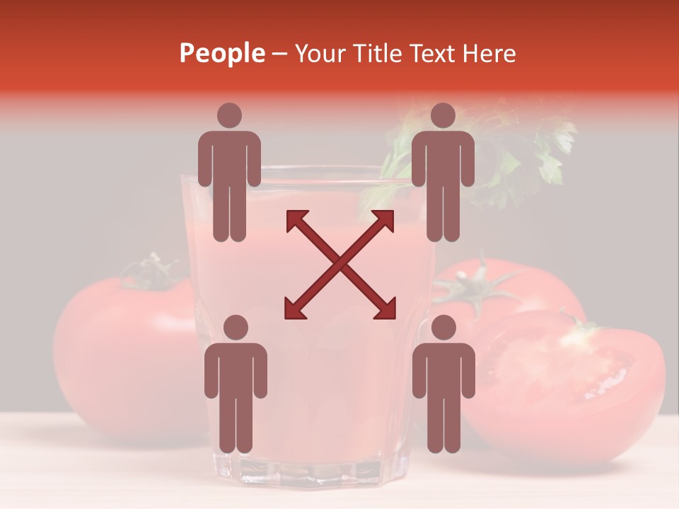 Vegetarian Crushed Black Background PowerPoint Template