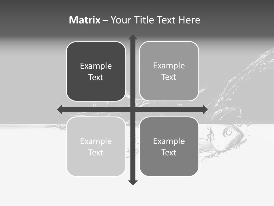 Blended Creation Fish PowerPoint Template