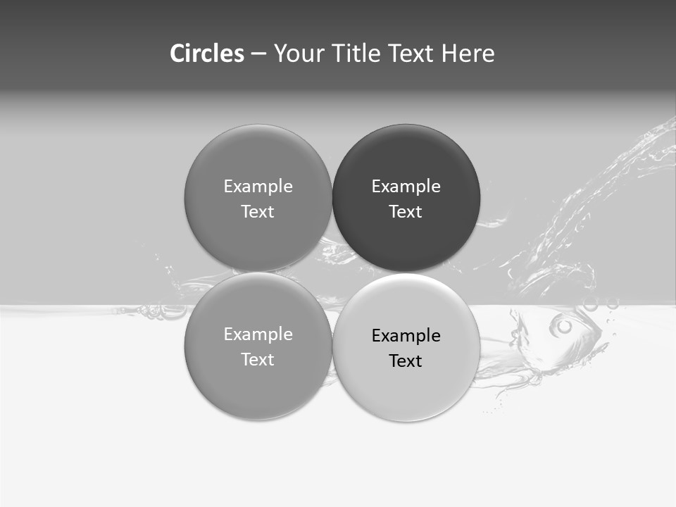 Blended Creation Fish PowerPoint Template