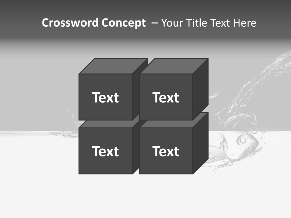 Blended Creation Fish PowerPoint Template
