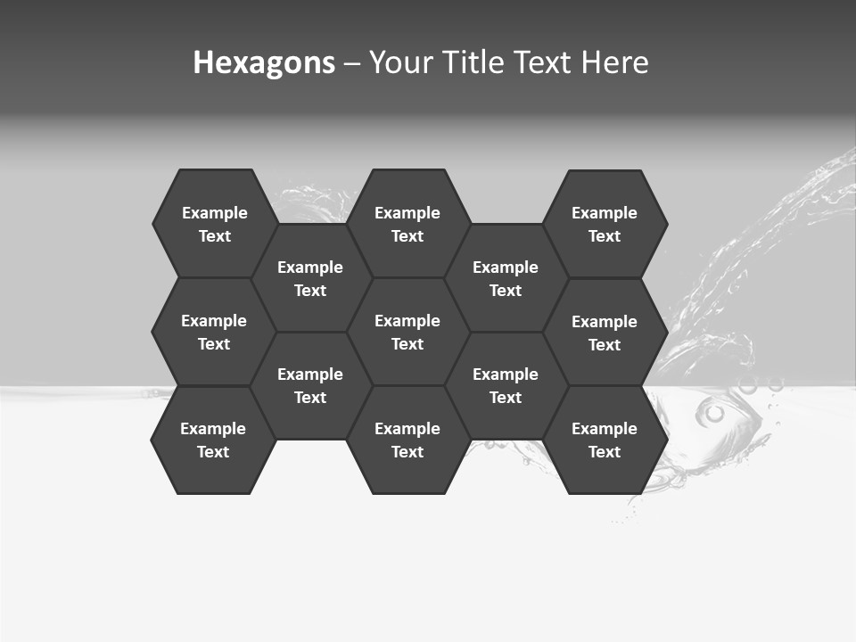 Blended Creation Fish PowerPoint Template