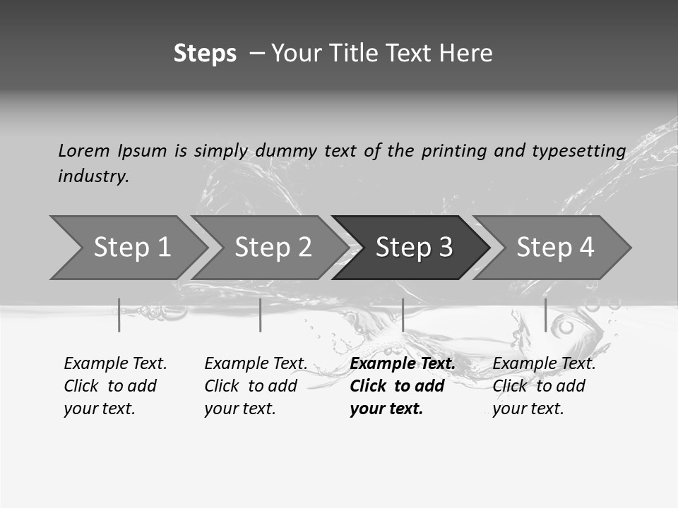 Blended Creation Fish PowerPoint Template
