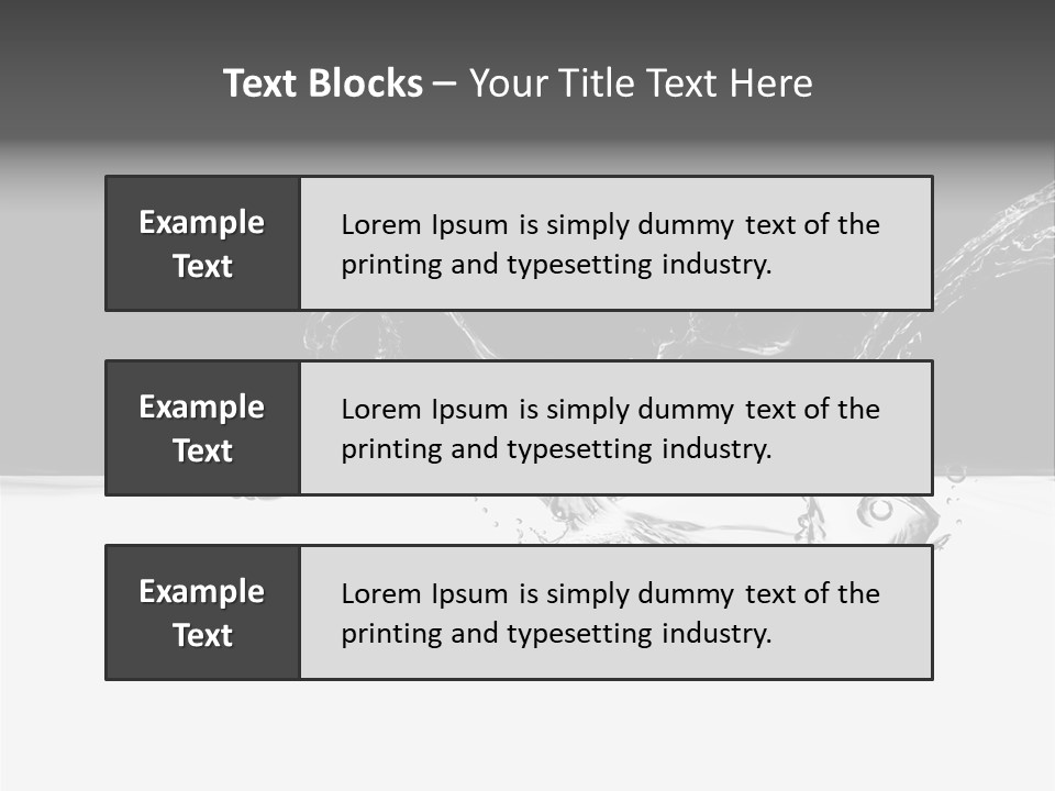 Blended Creation Fish PowerPoint Template