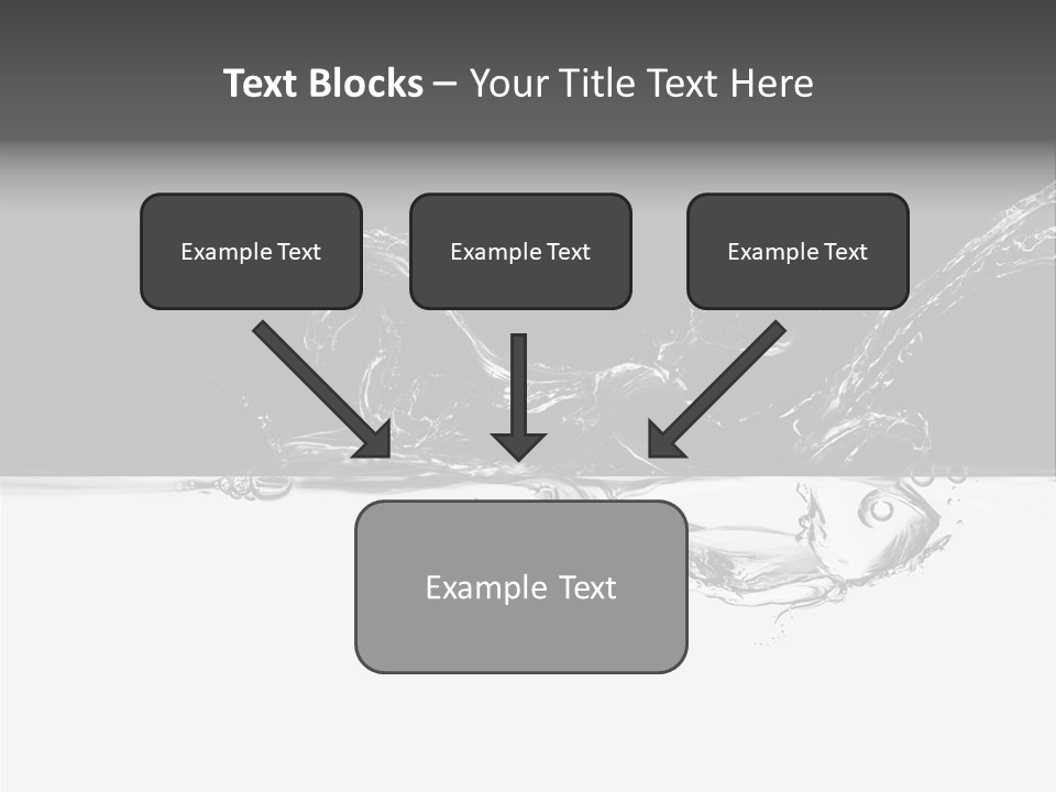 Blended Creation Fish PowerPoint Template