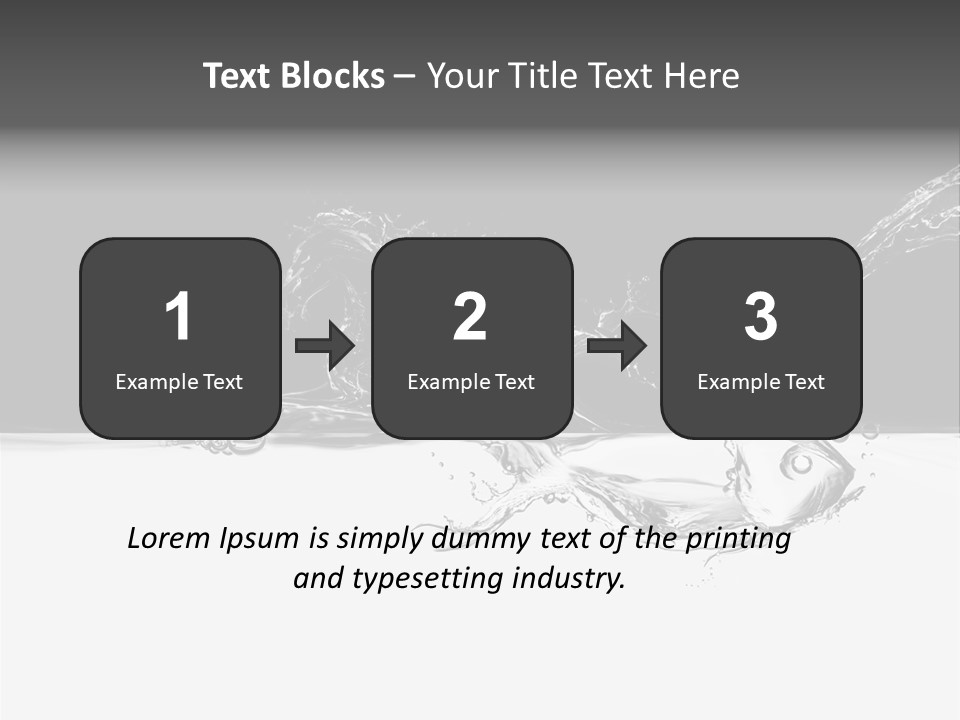 Blended Creation Fish PowerPoint Template