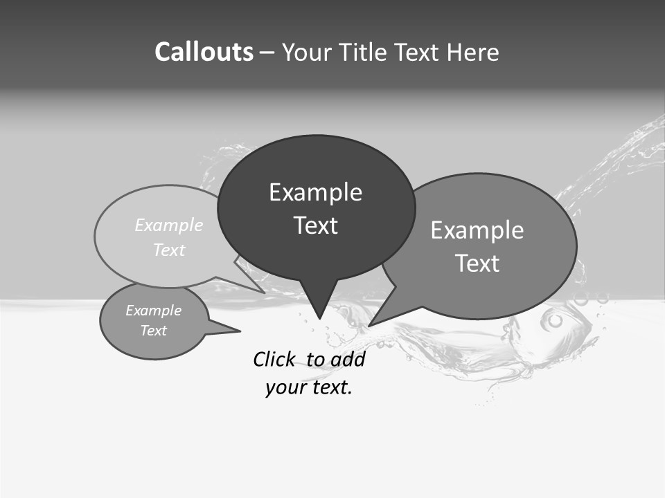 Blended Creation Fish PowerPoint Template