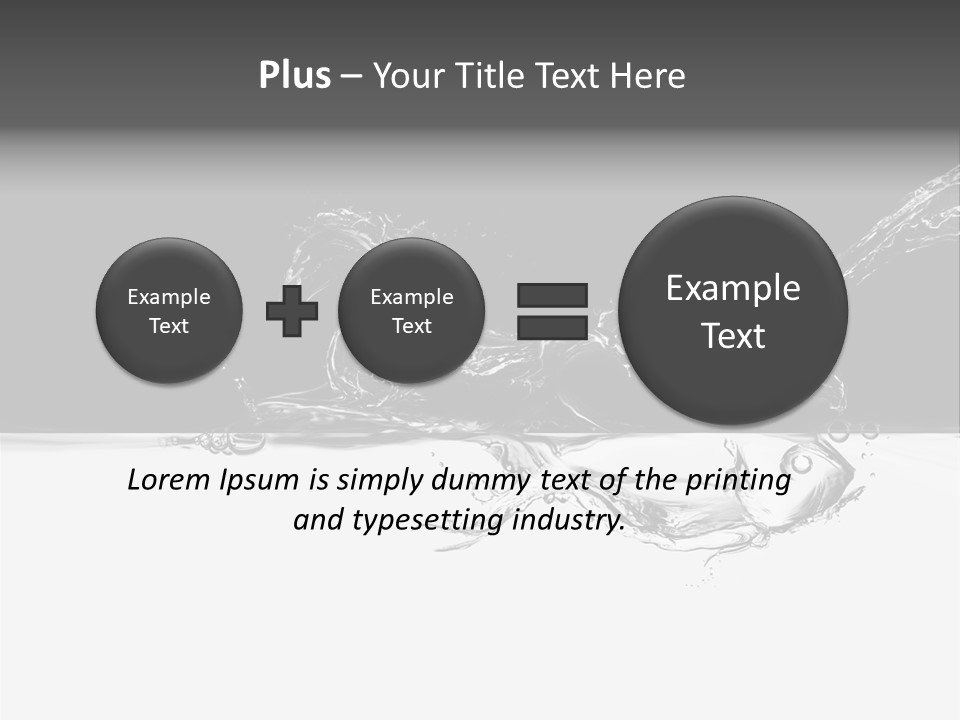 Blended Creation Fish PowerPoint Template