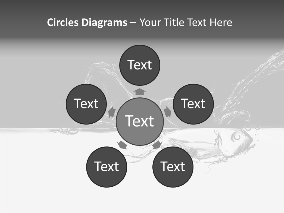 Blended Creation Fish PowerPoint Template