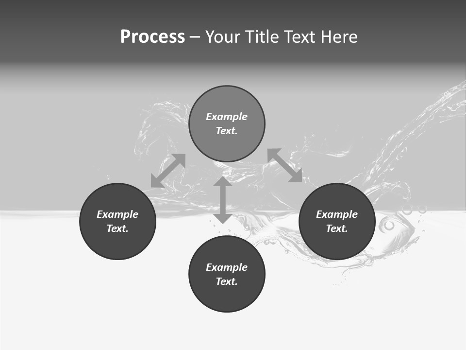 Blended Creation Fish PowerPoint Template