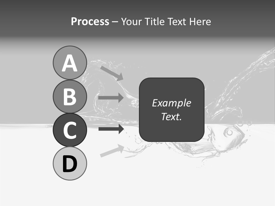 Blended Creation Fish PowerPoint Template