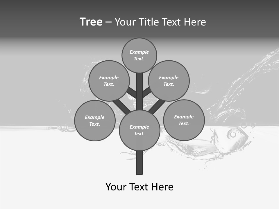 Blended Creation Fish PowerPoint Template