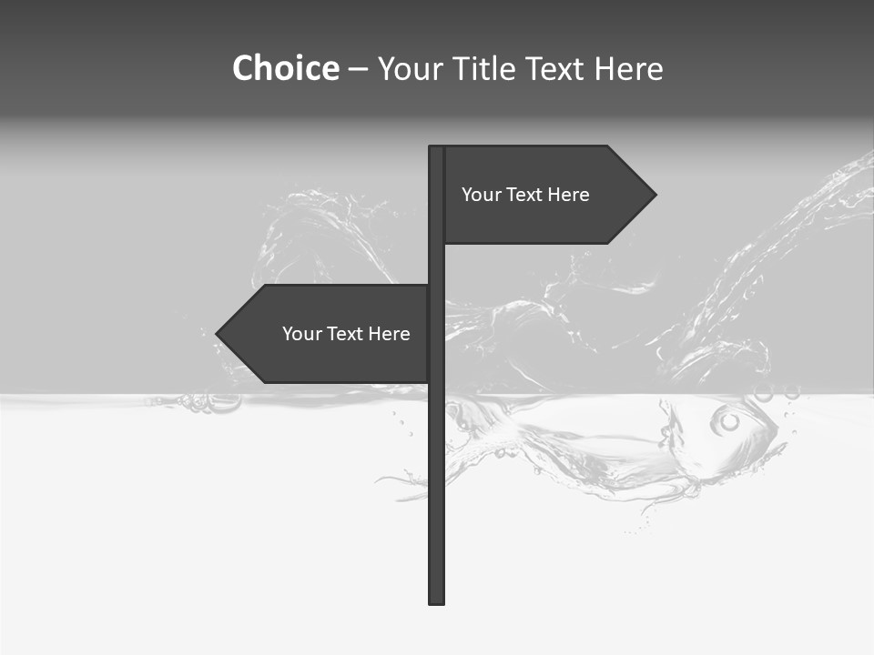 Blended Creation Fish PowerPoint Template