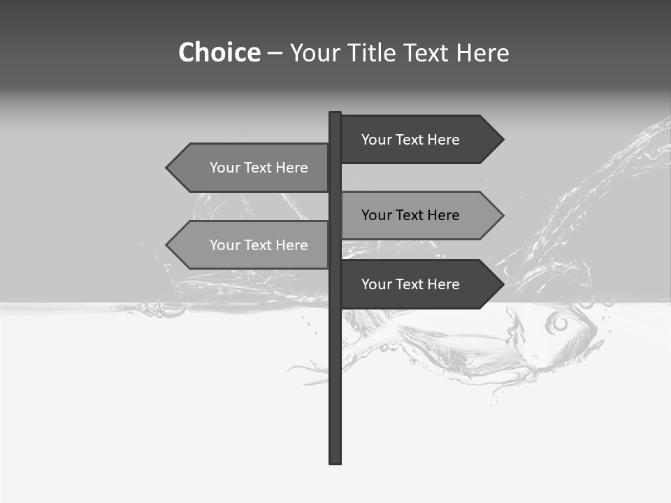 Blended Creation Fish PowerPoint Template