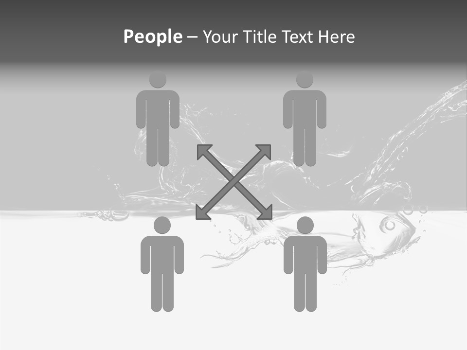 Blended Creation Fish PowerPoint Template