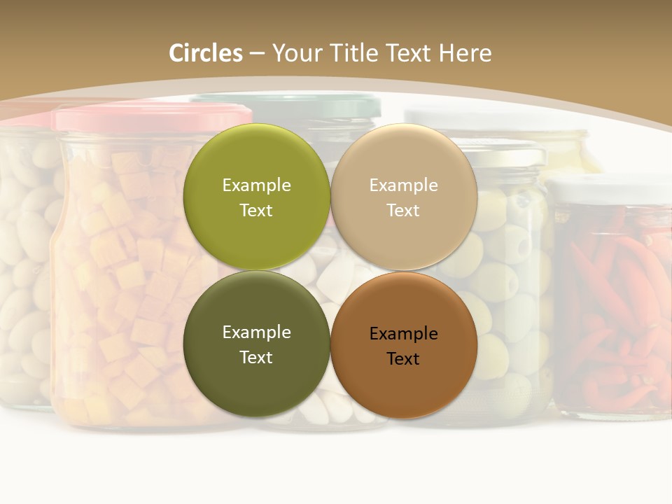 Meal Gourmet Bean PowerPoint Template