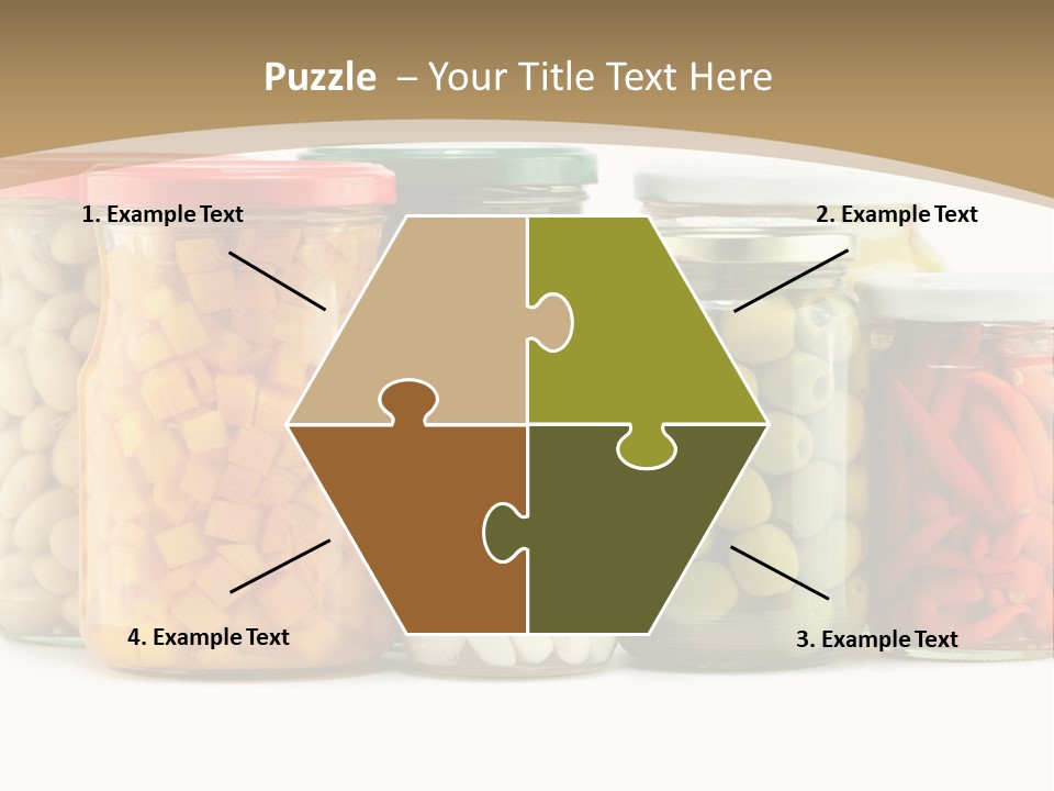 Meal Gourmet Bean PowerPoint Template