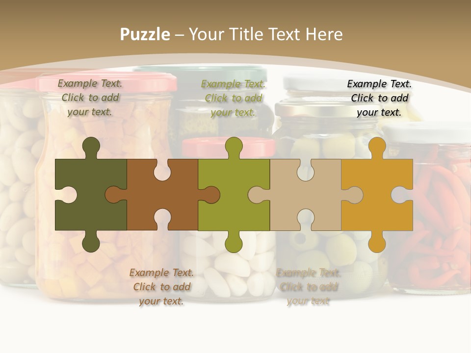 Meal Gourmet Bean PowerPoint Template